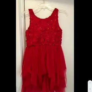 Justice | Dresses | Red Christmas Dres | Poshmark